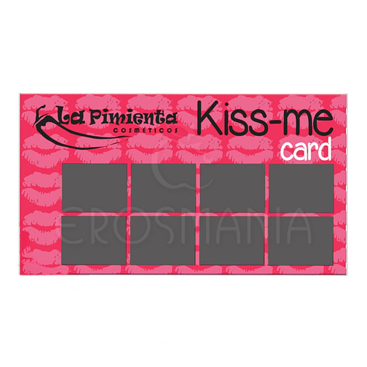 Raspadinha Kiss Me Card c/5 cartelas - La Pìmienta